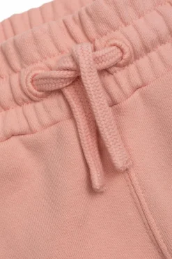 Off-White Kids RÓŻOWY Bawełniane szorty z logo