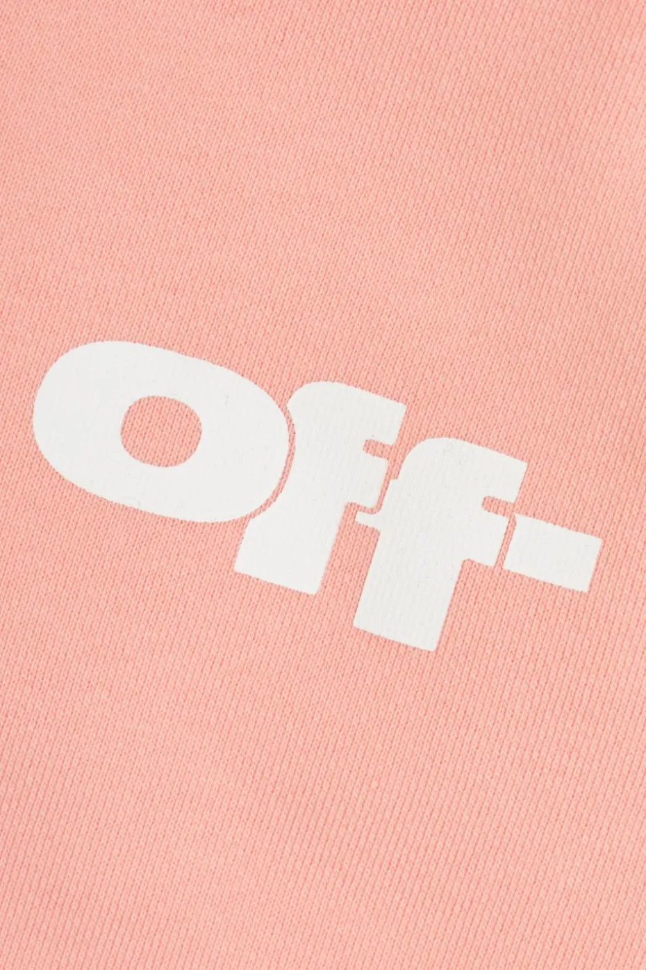Off-White Kids RÓŻOWY Spodnie dresowe z nadrukowanym logo