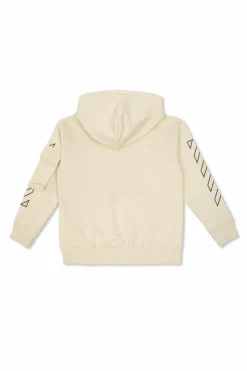 Off-White Kids SZARY Bluza z kapturem