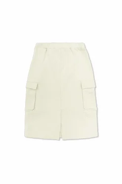 Off-White Kids ZIELONY Bawełniana spódnica