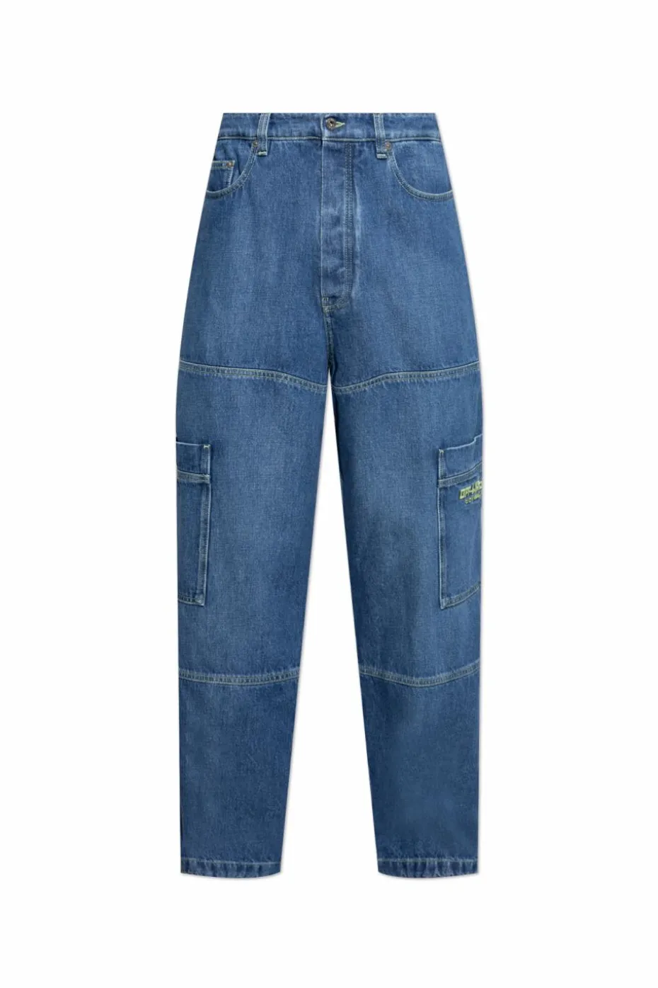 Off-White NIEBIESKI Jeansy z kieszeniami