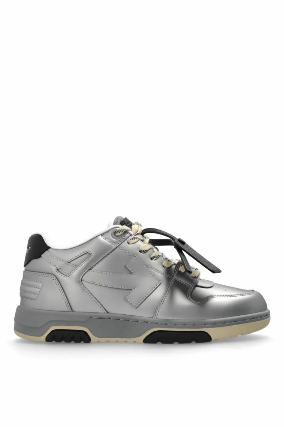Off-White SREBRNY Buty sportowe `Out Off Office`