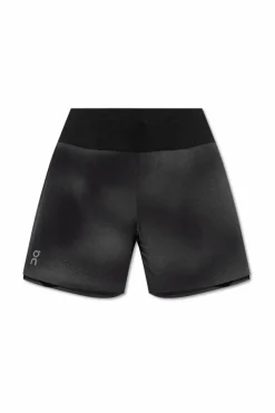 On Running SZARY Szorty treningowe z logo