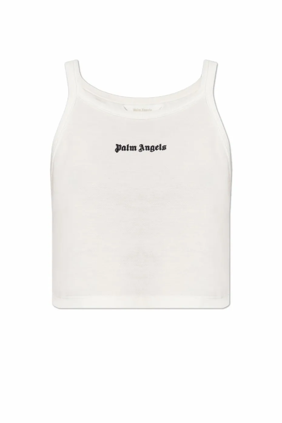 Palm Angels BIAŁY Top na ramiączkach