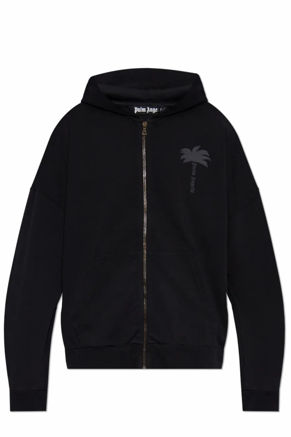 Palm Angels CZARNY Bluza z kapturem