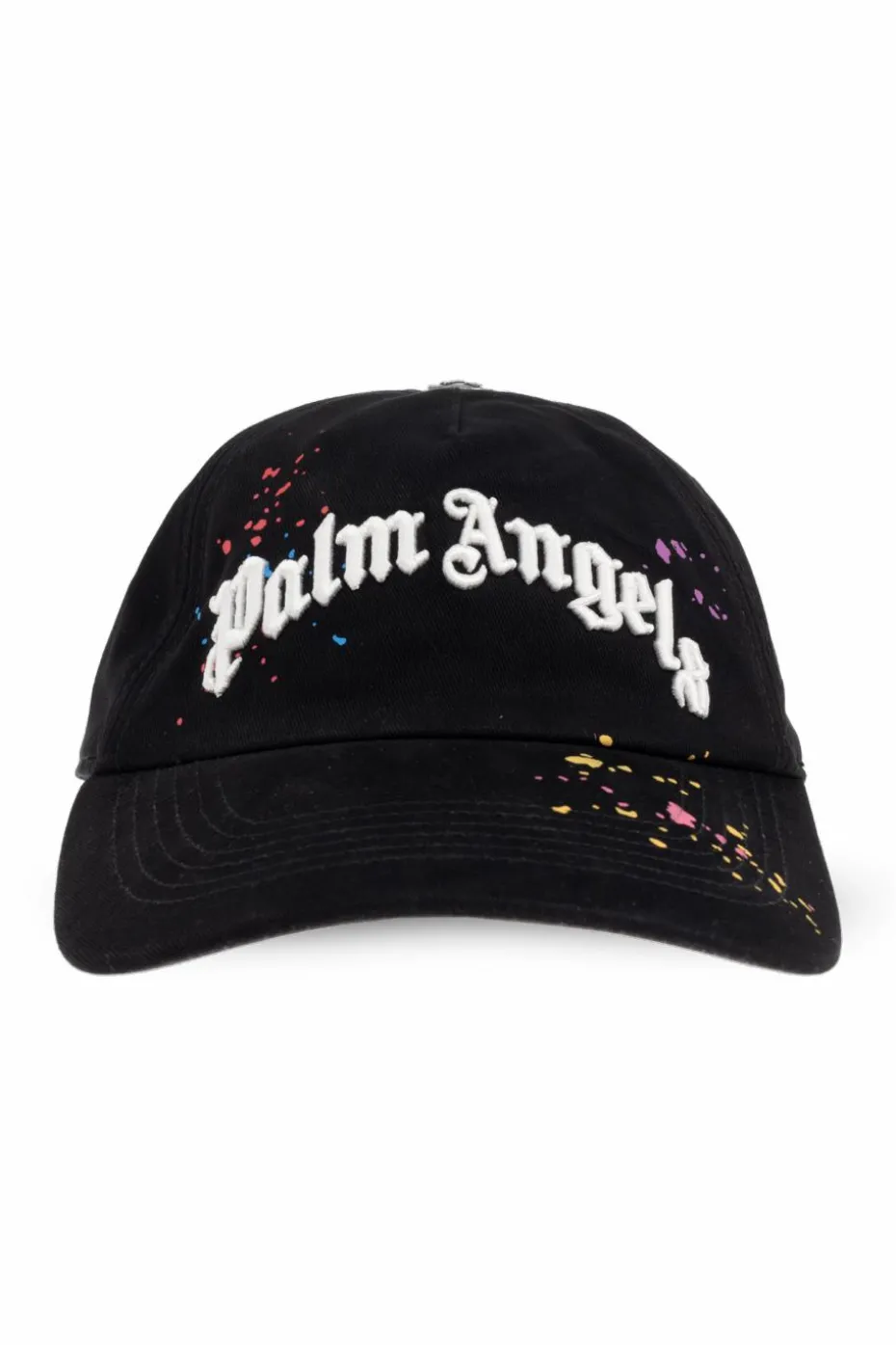Palm Angels CZARNY Czapka z daszkiem