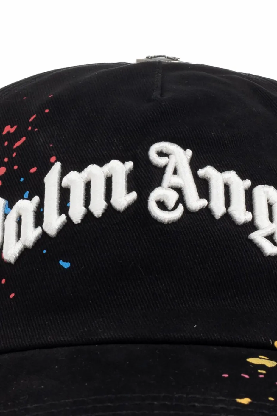 Palm Angels CZARNY Czapka z daszkiem