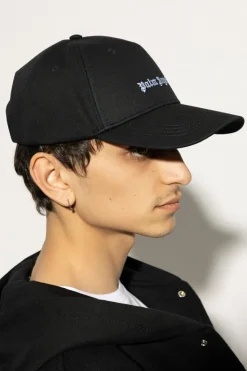 Palm Angels CZARNY Czapka z daszkiem