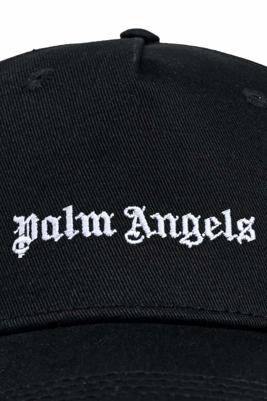 Palm Angels CZARNY Czapka z daszkiem