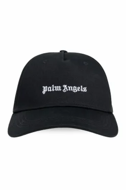 Palm Angels CZARNY Czapka z daszkiem