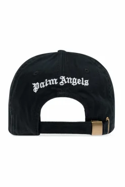 Palm Angels CZARNY Czapka z daszkiem