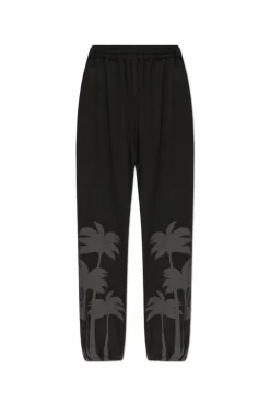 Palm Angels CZARNY Spodnie dresowe