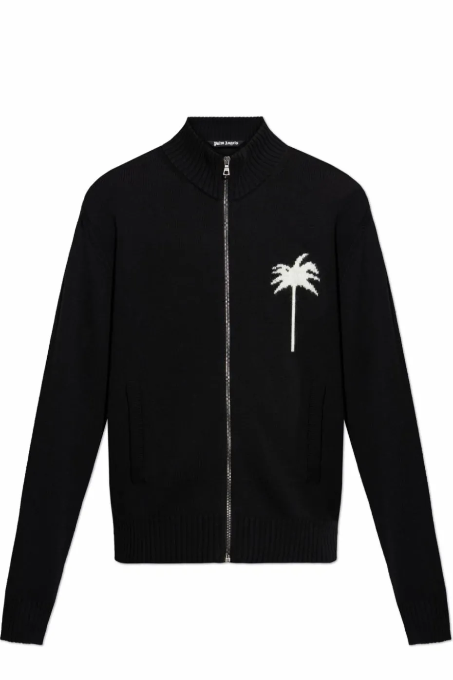 Palm Angels CZARNY Sweter ze stójką