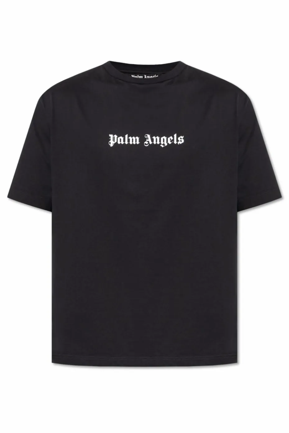 Palm Angels CZARNY T-shirt z logo