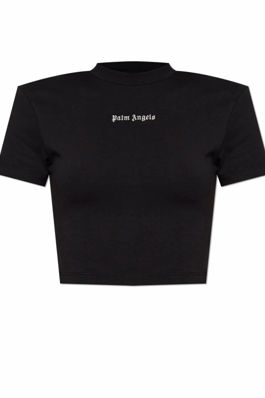 Palm Angels CZARNY T-shirt z logo
