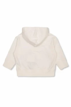 Palm Angels Kids BIAŁY Bluza z kapturem