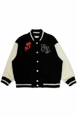 Palm Angels Kids CZARNY Bluza z logo