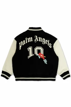Palm Angels Kids CZARNY Bluza z logo