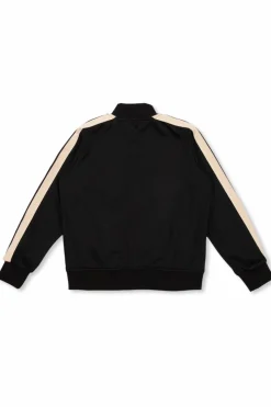 Palm Angels Kids CZARNY Bluza z nadrukowanym logo
