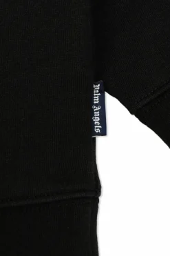 Palm Angels Kids CZARNY Bluza z kapturem