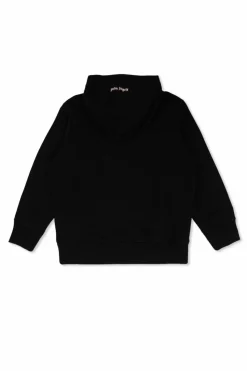 Palm Angels Kids CZARNY Bluza z nadrukiem