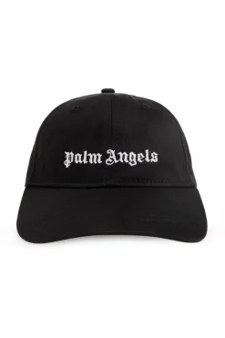 Palm Angels Kids CZARNY Czapka z daszkiem