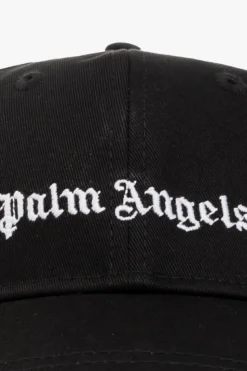Palm Angels Kids CZARNY Czapka z daszkiem