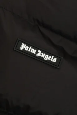 Palm Angels Kids CZARNY Ocieplana kurtka