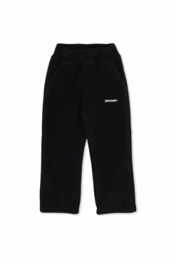 Palm Angels Kids CZARNY Spodnie dresowe