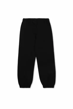 Palm Angels Kids CZARNY Spodnie dresowe z nadrukowanym logo