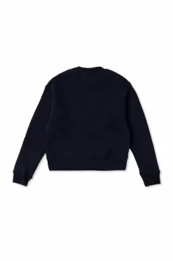 Palm Angels Kids GRANATOWY Bluza z nadrukiem