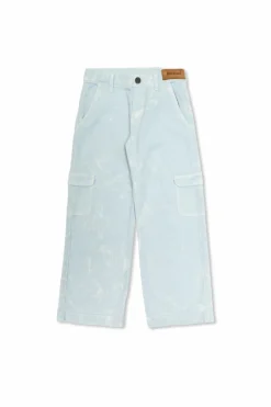 Palm Angels Kids jasnoniebieski Jeansy typu `cargo`