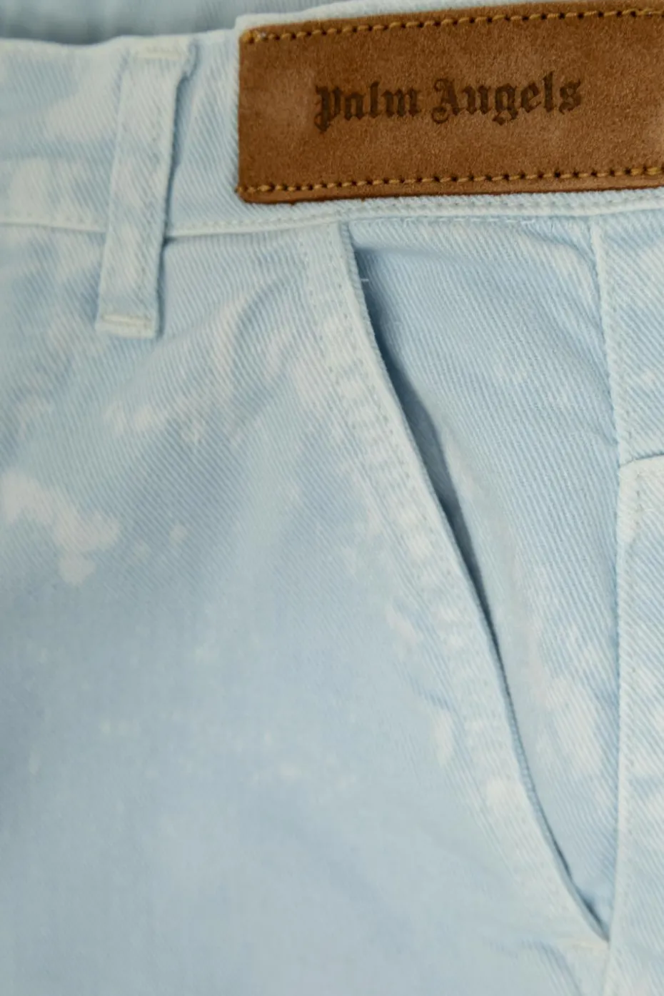 Palm Angels Kids jasnoniebieski Jeansy typu `cargo`