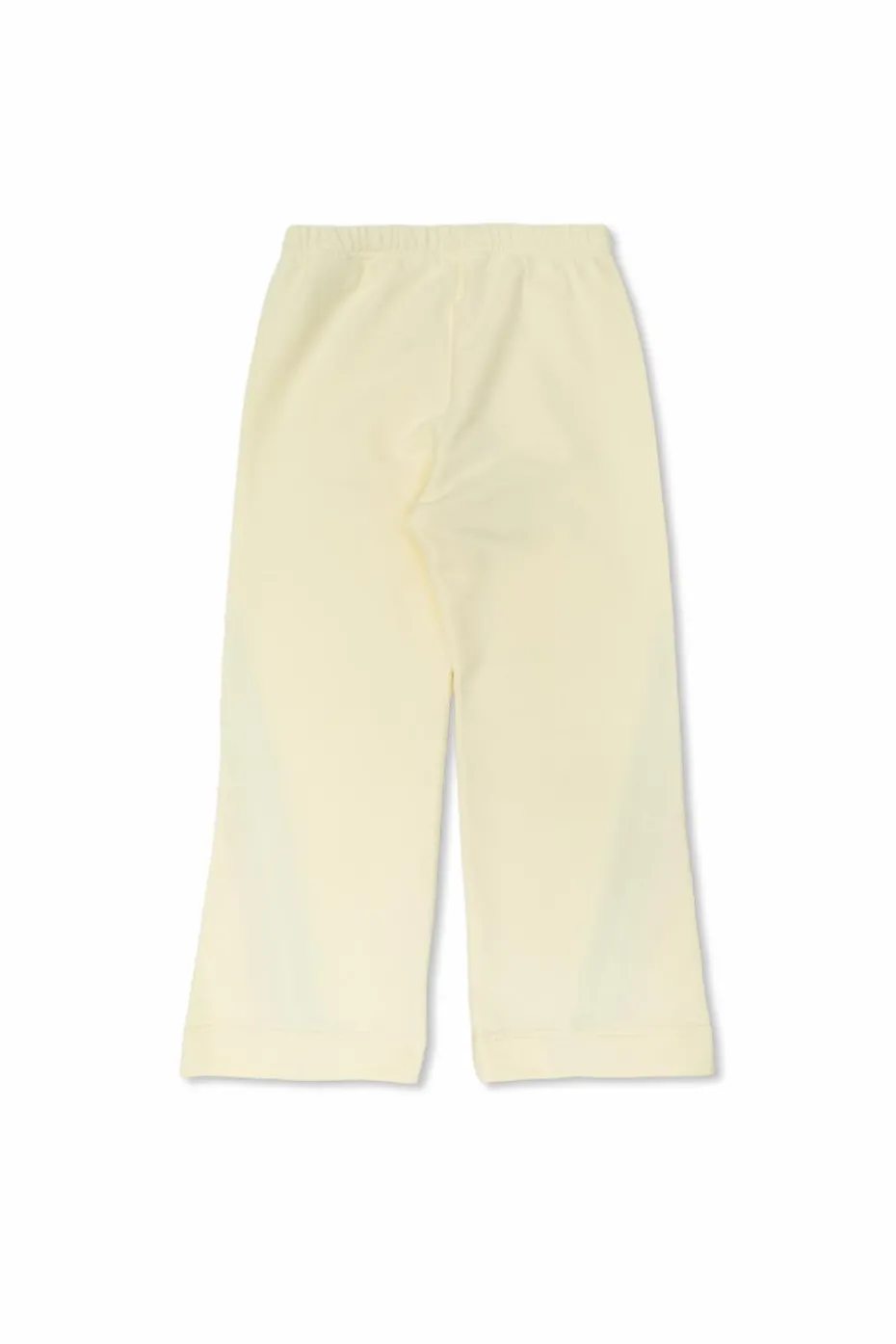Palm Angels Kids kremowy Spodnie dresowe z logo