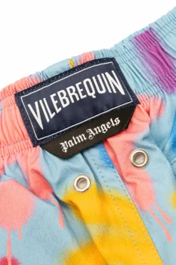 Palm Angels Kids NIEBIESKI Palm Angels X VILEBREQUIN
