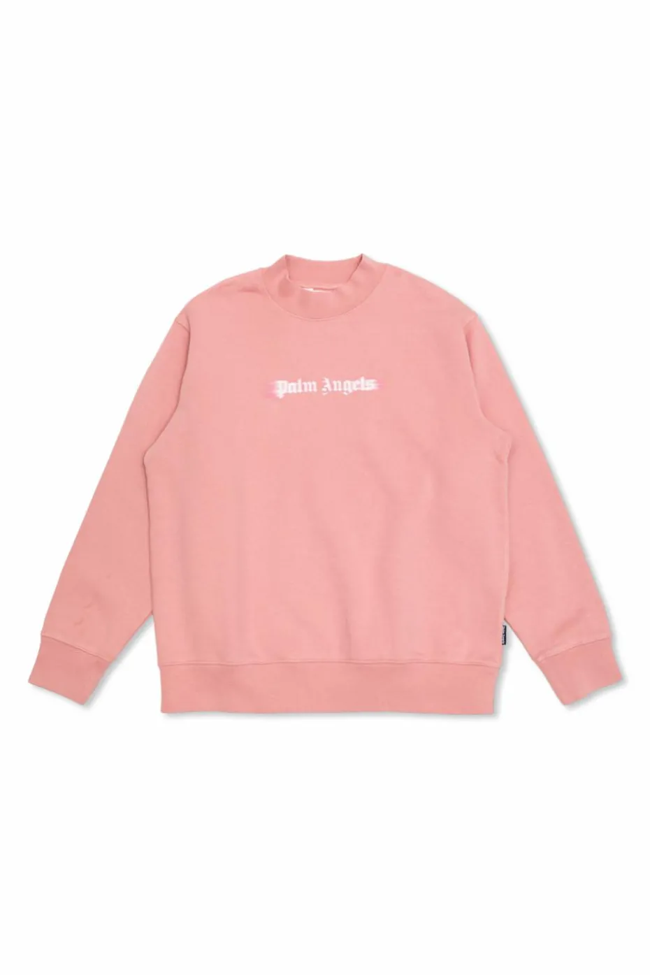 Palm Angels Kids RÓŻOWY Bluza z nadrukowanym logo