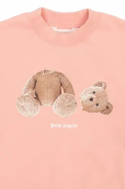 Palm Angels Kids RÓŻOWY Bluza z nadrukiem
