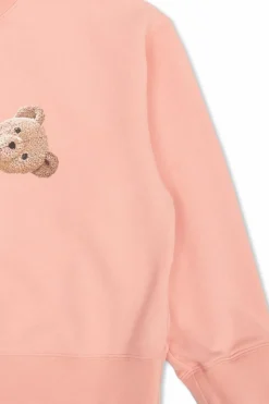 Palm Angels Kids RÓŻOWY Bluza z nadrukiem