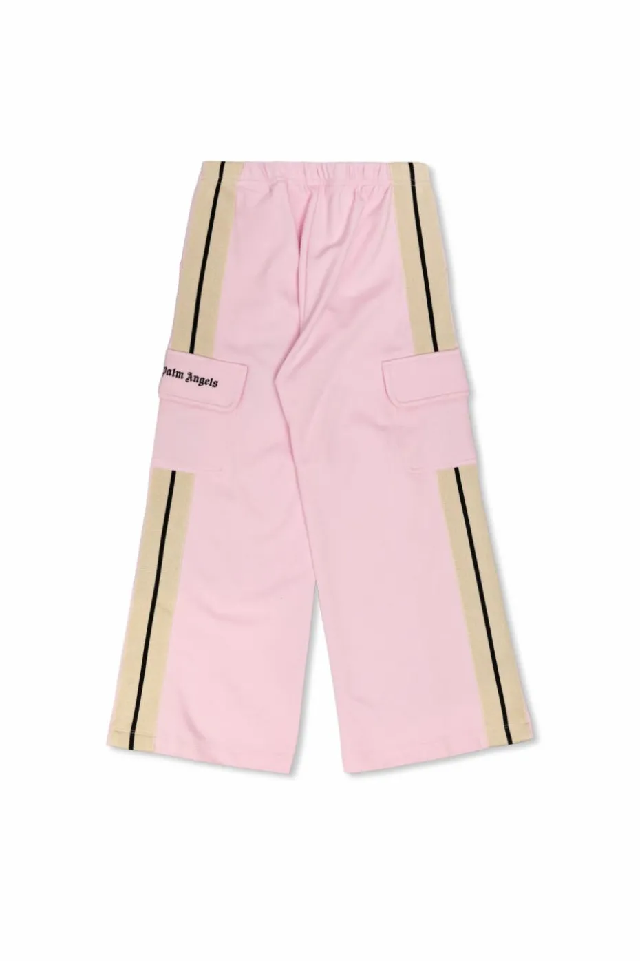 Palm Angels Kids RÓŻOWY Spodnie z logo