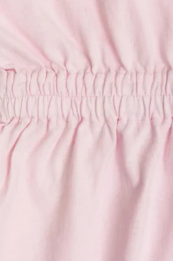 Palm Angels Kids RÓŻOWY Sukienka ze ściągaczem