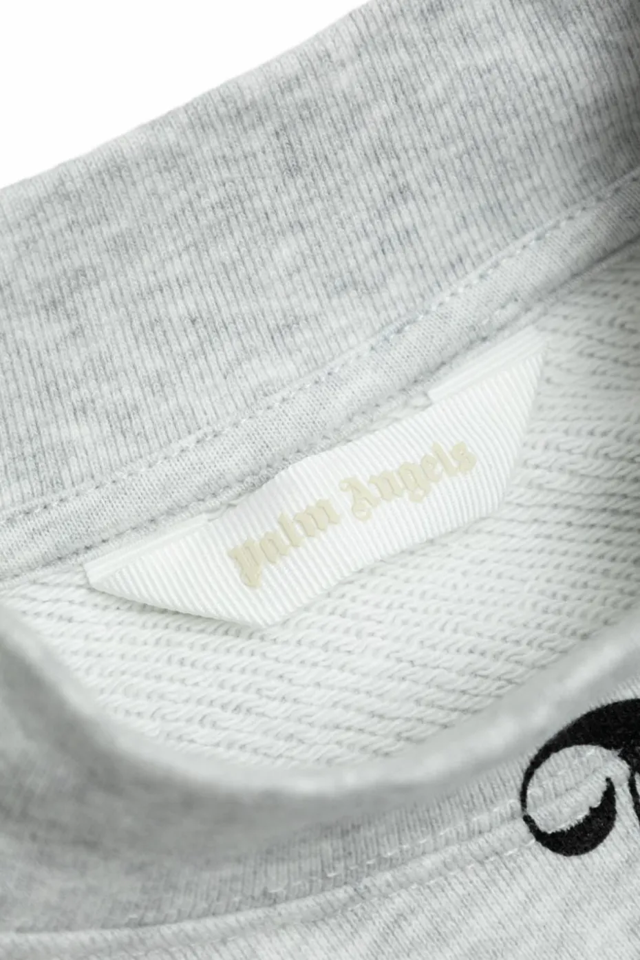 Palm Angels Kids SZARY Bluza z nadrukowanym logo