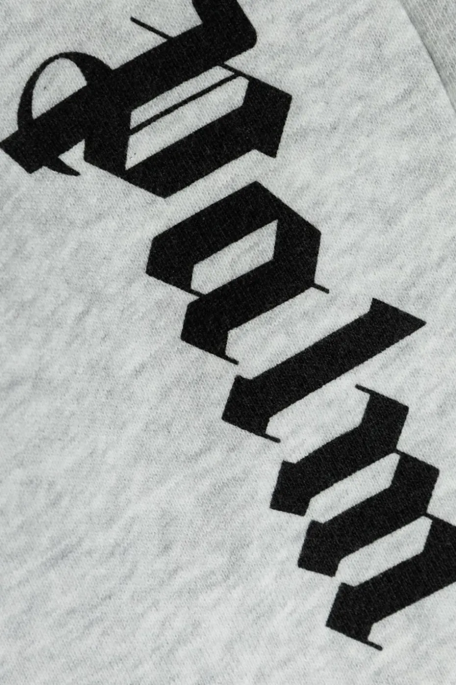 Palm Angels Kids SZARY Spodnie dresowe z nadrukowanym logo