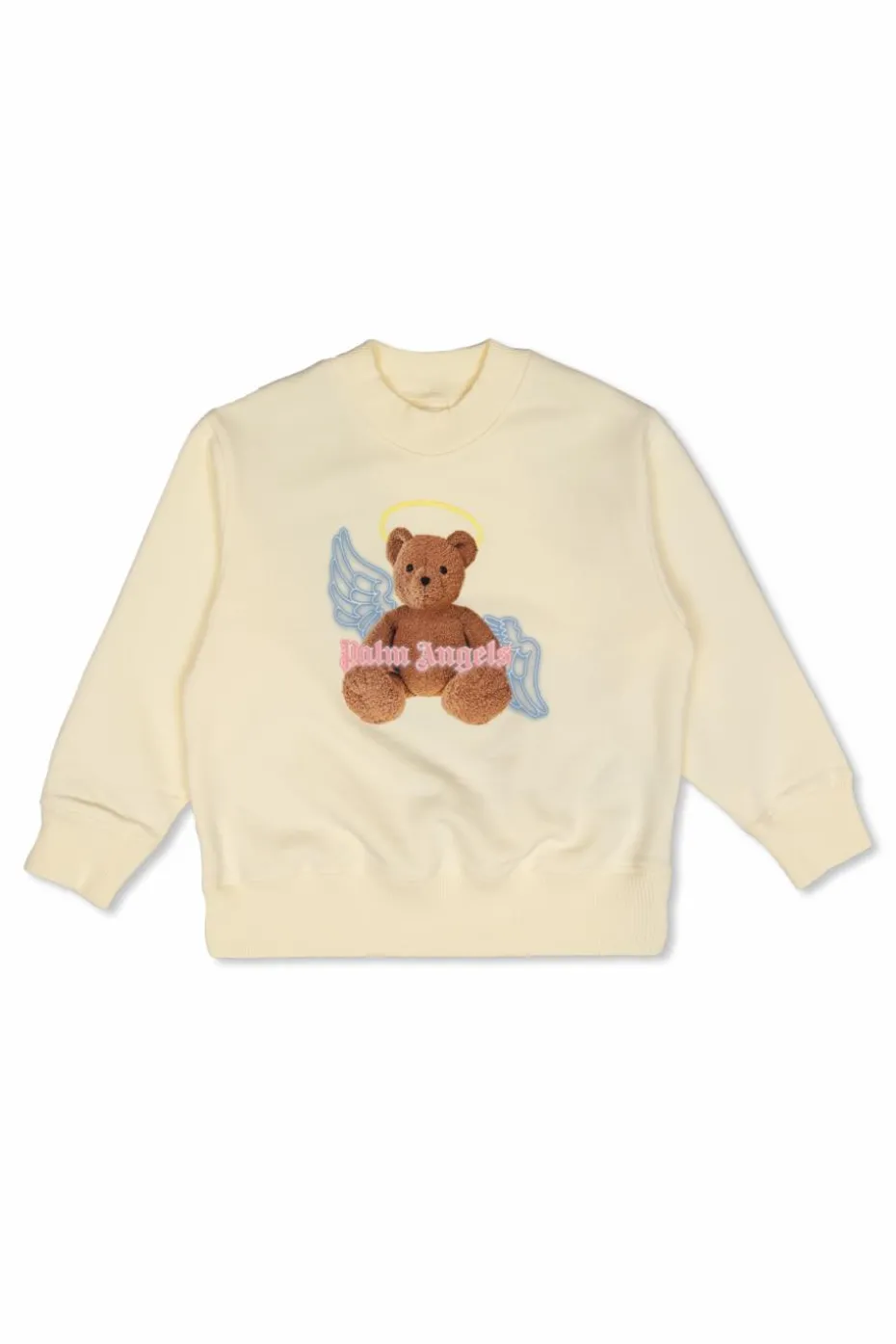 Palm Angels Kids ŻÓŁTY Bluza z nadrukiem