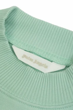 Palm Angels Kids ZIELONY Bluza z logo