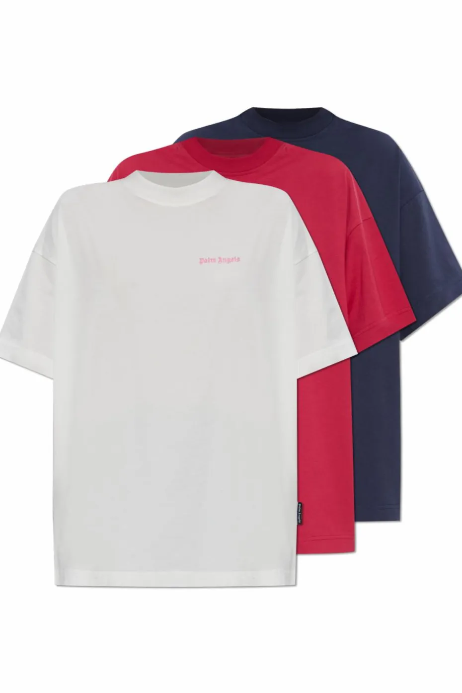 Palm Angels MULTIKOLOR Trójpak t-shirtów