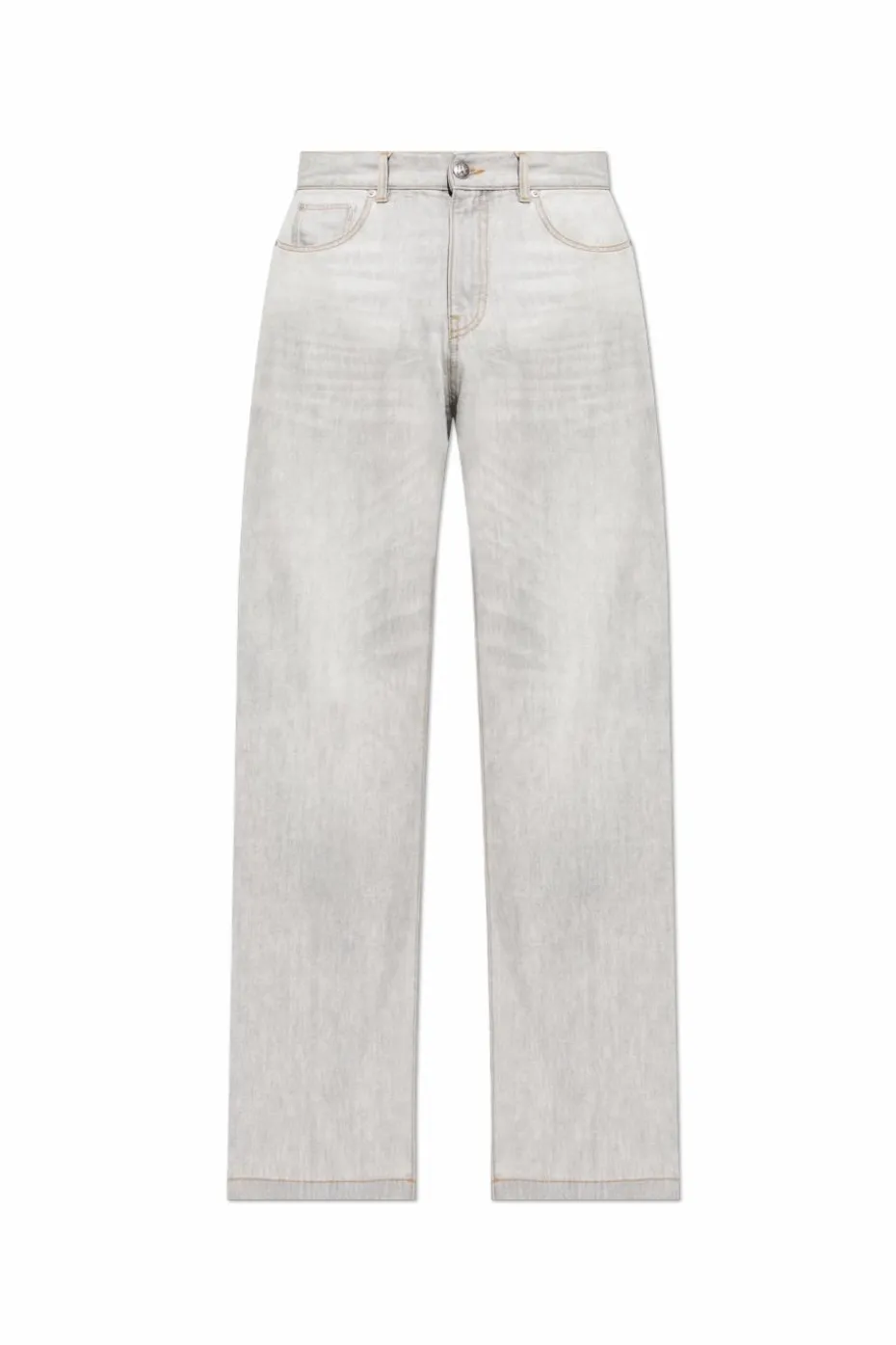 Palm Angels SZARY Jeansy z logo