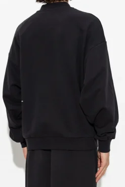 Pangaia CZARNY Bluza z logo