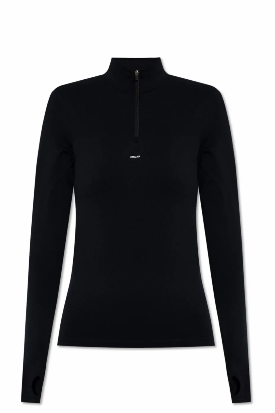 Pangaia CZARNY Bluza z logo