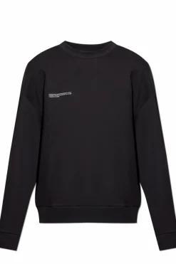 Pangaia CZARNY Bluza z logo