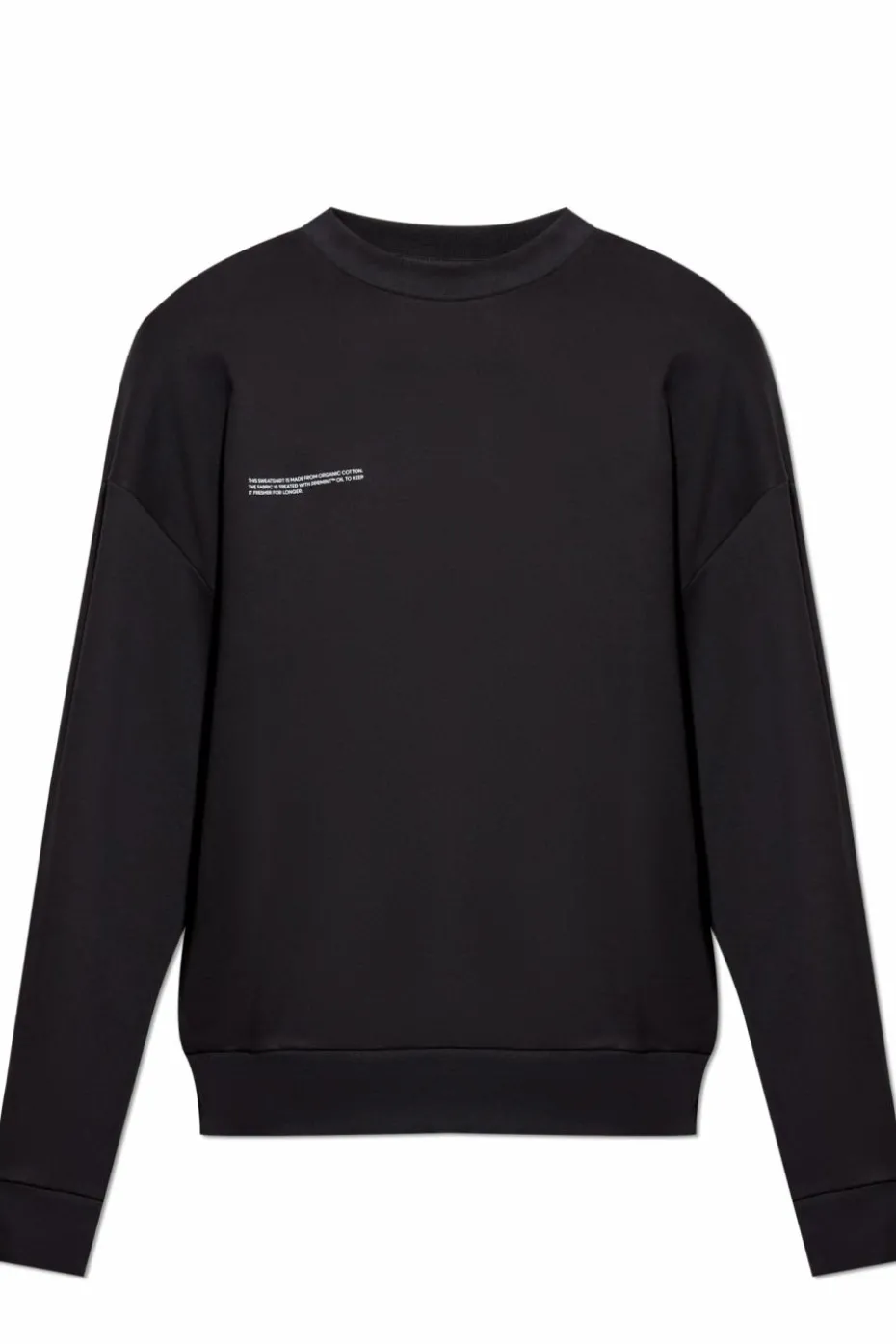 Pangaia CZARNY Bluza z logo